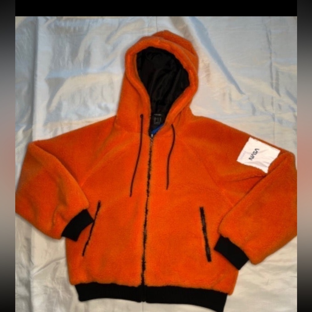 Teddy bear fleece hoodie
